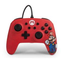 NINENDO SWITCH SUPER MARIO MARIO WIRED CONTROLLER POWERA RARE