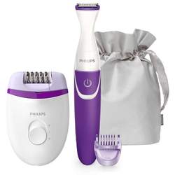 SATINELLE ESSENTIAL DEPILADORA CON CABLE COMPACTA