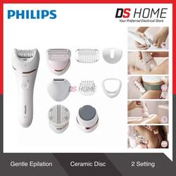 EPILATOR SERIES 8000 DEPILADORA EN HÚMEDO Y SECO