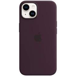 CASE DE SILICONA APPLE PARA IPHONE 14 CON MAGSAFE - MORADO INTENSO