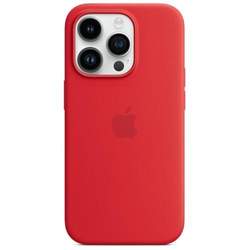 CASE DE SILICONA APPLE PARA IPHONE 14 PRO CON MAGSAFE - (PRODUCT)ROJO