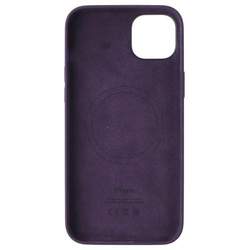 CASE DE SILICONA APPLE PARA IPHONE 14 PLUS CON MAGSAFE - MORADO INTENSO