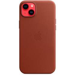 CASE DE CUERO APPLE PARA IPHONE 14 PLUS CON MAGSAFE - OCRE OSCURO